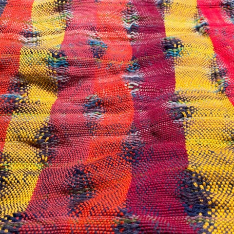 Singularitaet-Coma_handgefertigte-Einzelstuecke_Schal_Baumwolle_Harlekin 1